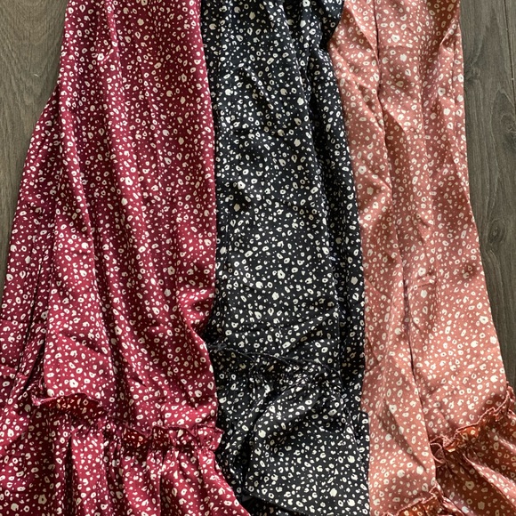 NWOT Boho ruffled summer dress - Picture 2 of 3